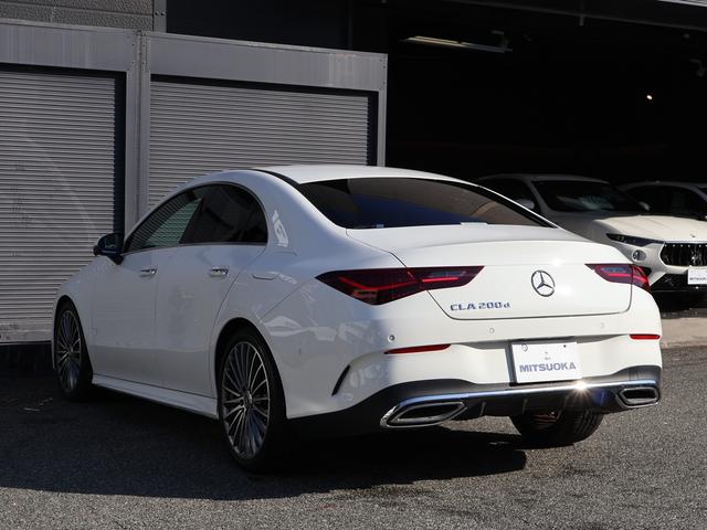 CLAクラス CLA200d AMGラインパッケージ 新車保証継承付 19AW 360/3Dビュー 駐車アシスト フットトランクオープナー 置く充電 シートH アンビエントライト ナビ TV BT USB デジタルコックピットDISP マルチビームLED(8枚目)