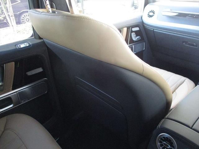 Ｇクラス Ｇ４５０ｄ　ＡＭＧラインパッケージ　ワンオーナー　ＭＡＮＵＦＡＫＴＵＲプログラム・プラス　ＭＡＮＵＦＡＫＴＵＲボディ同色スペアタイヤリング　ＭＡＮＵＦＡＫＴＵＲロゴパッケージ　ＭＡＮＵＦＡＫＴＵＲベージュシートベルト（62枚目）