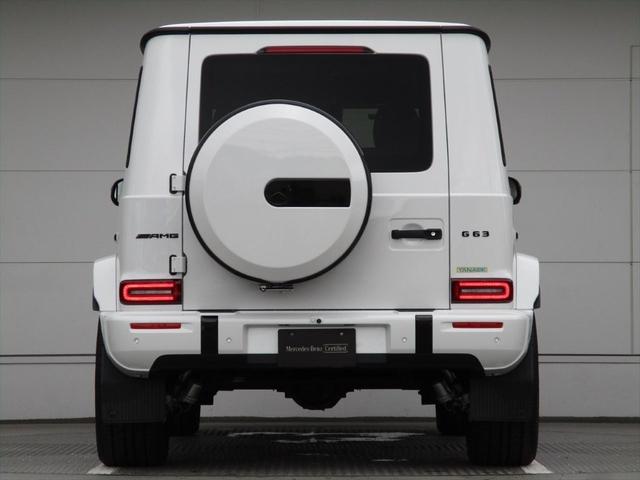 Ｇクラス Ｇ６３　ローンチエディション　ワンオーナー　プラチナホワイトナッパレザーシート　ガラススライディングルーフ　レーダーセーフティーパッケージ　パワーシート　シートヒーター　シートベンチレーター　Ｗエアコン（7枚目）