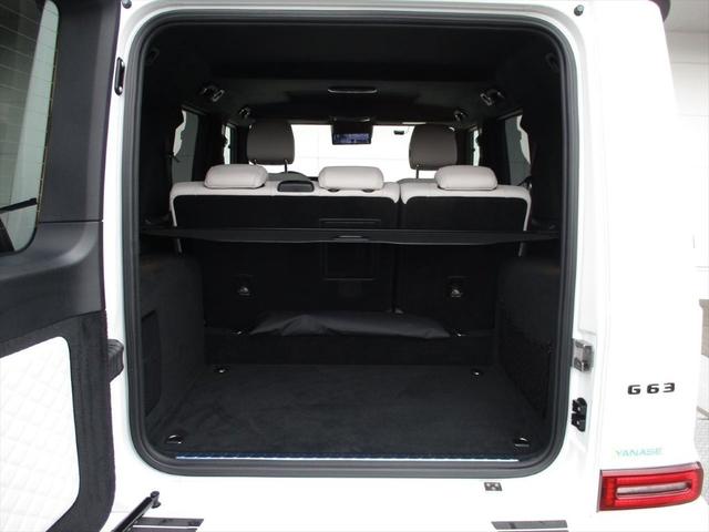 Ｇクラス Ｇ６３　ローンチエディション　ワンオーナー　プラチナホワイトナッパレザーシート　ガラススライディングルーフ　レーダーセーフティーパッケージ　パワーシート　シートヒーター　シートベンチレーター　Ｗエアコン（9枚目）