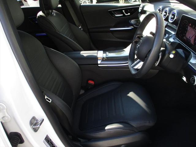 Cクラス C220dアバンギャルド AMGラインパッケージ セーフティービジョンパッケージ レザーエクスクルーシブパッケージ パノラミックスライディングルーフ ヘッドアップディスプレイ meコネクト 360度カメラ ETC2.0 パワーシート シートヒーター(13枚目)