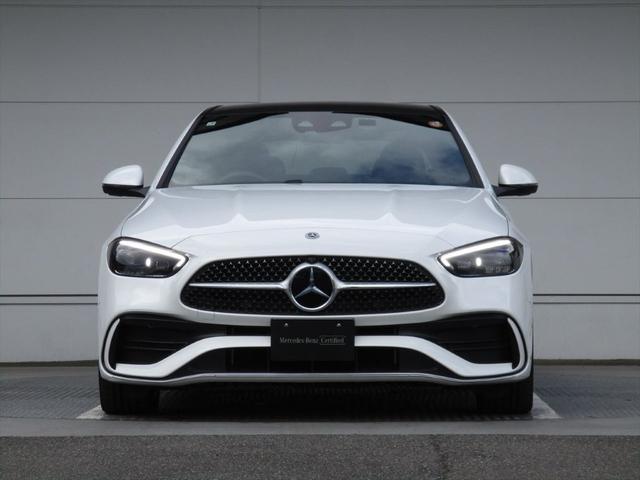 Cクラス C200アバンギャルド AMGラインパッケージ セーフティービジョンパッケージ ドライバーズパッケージ パノラミックスライディングルーフ ヘッドアップディスプレイ meコネクト パワーシート シートヒーター 360度カメラ ETC2.0(2枚目)