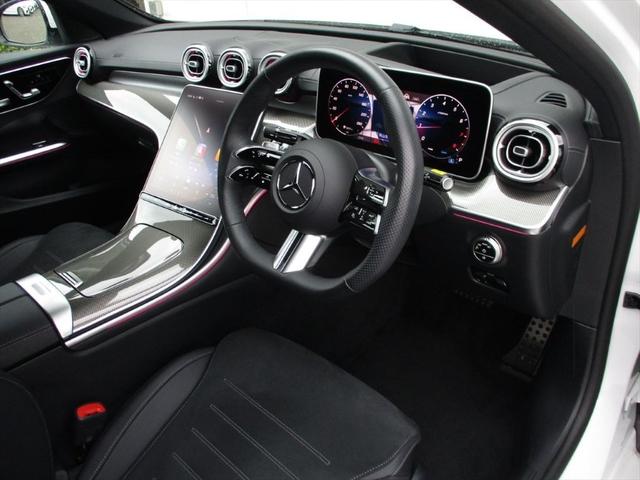 Cクラス C200アバンギャルド AMGラインパッケージ セーフティービジョンパッケージ ドライバーズパッケージ パノラミックスライディングルーフ ヘッドアップディスプレイ meコネクト パワーシート シートヒーター 360度カメラ ETC2.0(12枚目)