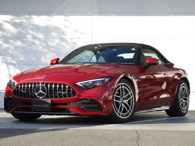 ＳＬ ＳＬ４３　ワンオーナー　ヘッドアップディスプレイ　ｍｅコネクト　ナッパレザーシート　パワーシート　シートヒーター　シートベンチレーター　３６０度カメラ　ＥＴＣ２．０　ナビゲーション　ＴＶ（3枚目）