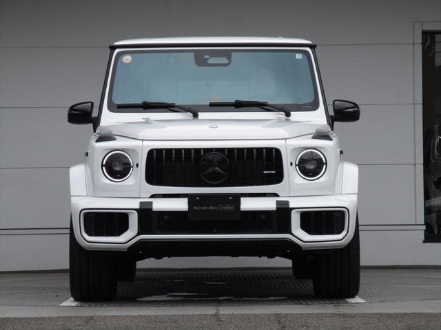 Ｇクラス Ｇ６３　ローンチエディション　ワンオーナー　プラチナホワイトナッパレザーシート　ガラススライディングルーフ　レーダーセーフティーパッケージ　パワーシート　シートヒーター　シートベンチレーター　Ｗエアコン（2枚目）