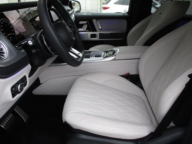 Ｇクラス Ｇ６３　ローンチエディション　ワンオーナー　プラチナホワイトナッパレザーシート　ガラススライディングルーフ　レーダーセーフティーパッケージ　パワーシート　シートヒーター　シートベンチレーター　Ｗエアコン（11枚目）