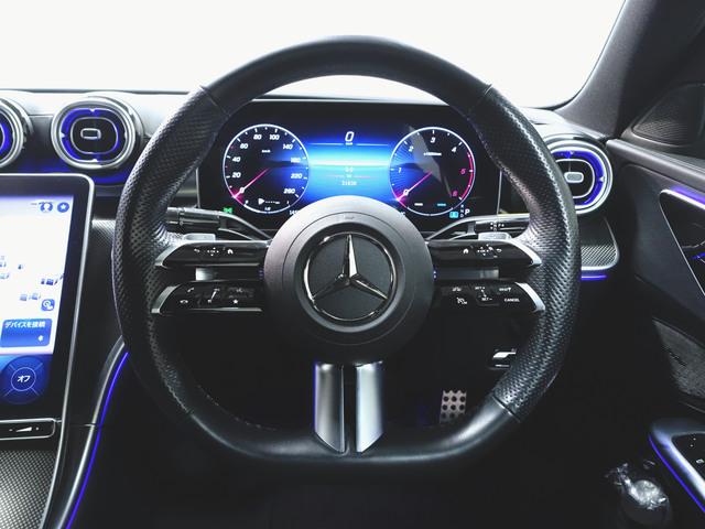 Ｃクラス Ｃ２２０　ｄ　アバンギャルド　ＡＭＧラインパッケージ　ベーシックパッケージ　Ｂｌｕｅｔｏｏｔｈ接続　ＥＴＣ　ＬＥＤヘッドライト　ＴＶ　アイドリングストップ　クルーズコントロール　コネクテッド機能　サイドカメラ　シートヒーター（13枚目）