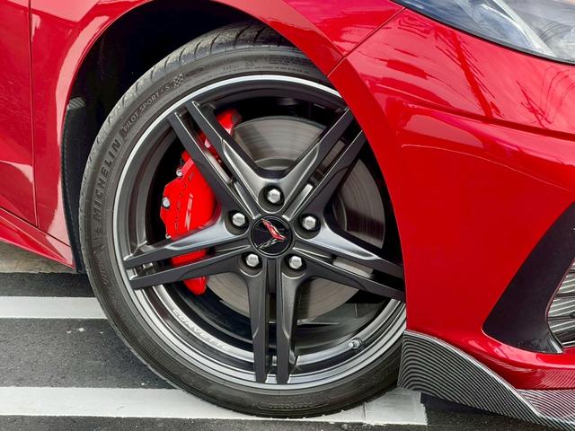 シボレーコルベット 3LT シボレー認定中古車 正規ディーラー車 レッドミスト ジェットブラックレザー 450psV8OHV ブレンボブレーキ BOSEサウンド 社外リップエアロ 純正リップ積込 AppleCarplay(64枚目)