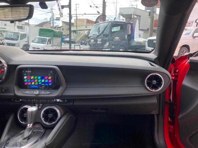 シボレーカマロ ＳＳ　黒革　ＬＳＤ　ワイヤレス充電　リモートエンジンスターター　デジタルインナーミラー　Ａｐｐｌｅｃａｒｐｌａｙ　ａｎｄｒｏｉｄａｕｔｏ　ＢＯＳＥサウンド　マグネティックライドコントロール純正２０インチＡＷ（36枚目）