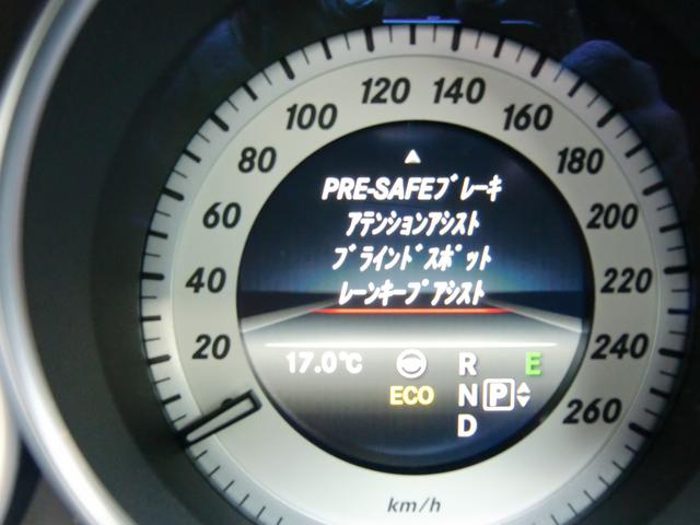 Ｅクラス Ｅ３００　アバンギャルド　１オーナー　最終モデル　アバンギャルド　本革シート　純正ナビ　地デジＴＶ　バックカメラ　前後シートヒーター　禁煙車　Ｂｌｕｅｔｏｏｔｈ接続（23枚目）