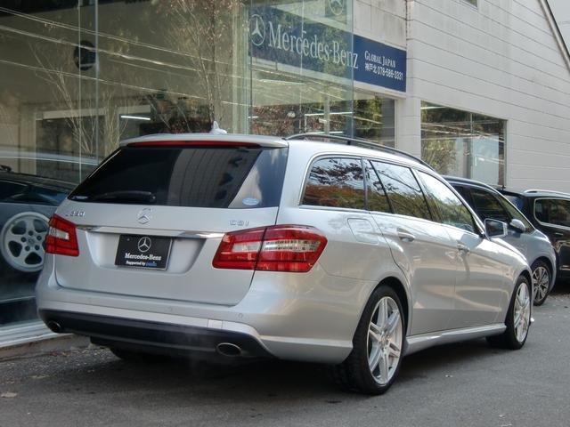 Eクラスステーションワゴン E250CGIブルーエフィシェンシーワゴン AMGスポーツ AMGアルミ 純正ナビ 地デジTV(3枚目)