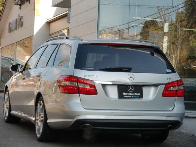 Eクラスステーションワゴン E250CGIブルーエフィシェンシーワゴン AMGスポーツ AMGアルミ 純正ナビ 地デジTV(4枚目)