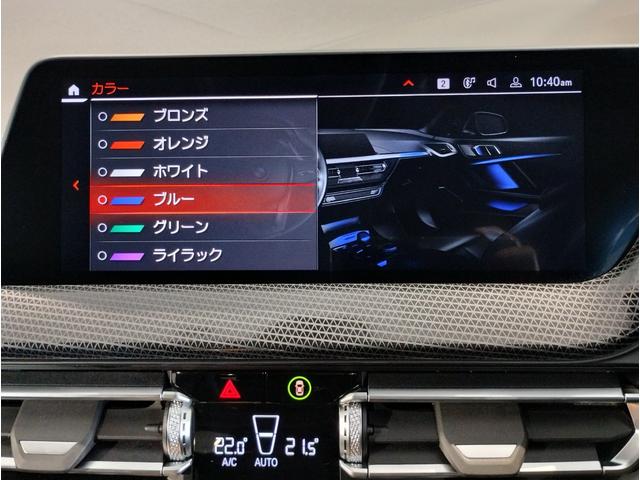 １シリーズ １１８ｉ　プレイ　ブラックレザー・プラスＰＫＧ・　シートヒーター・ライブコクピットメーター・バックカメラ・アクティブクルーズコントロール・ＨＤＤナビ・アンビエントライト・衝突被害軽減ブレーキ・Ｂｌｕｅｔｏｏｔｈ・ＥＴＣ（51枚目）