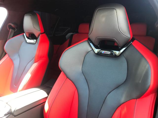 M5 M5 1オーナー MレーストラックPKG Mカーボンセラミックブレーキ Mドライバーズパッケージ B&Wサウンドシステム カーボンインテリアトリム ベンチレーションシート 20/21インチAW(18枚目)