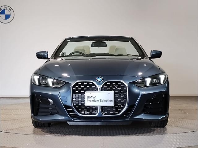 4シリーズ 420iカブリオレ Mスポーツ 後期モデル コンフォートPKG アイボリーレザーシート ベンチレーションシート&シートヒーター ハンドルヒーター エアカラー ヘッドアップディスプレイ LEDヘッドライト 18インチAW(5枚目)