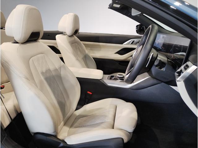 4シリーズ 420iカブリオレ Mスポーツ 後期モデル コンフォートPKG アイボリーレザーシート ベンチレーションシート&シートヒーター ハンドルヒーター エアカラー ヘッドアップディスプレイ LEDヘッドライト 18インチAW(51枚目)