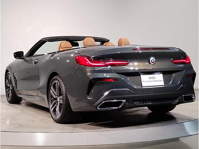 ８シリーズ ８４０ｉ　カブリオレ　エクスクルーシブ　Ｍスポーツ　後期モデル　コニャックレザーシート　全周囲カメラ　アクティブクルーズコントロール　衝突軽減ブレーキ　電動トランク　ＬＥＤヘッドライト　シートヒーター　ヘッドアップディスプレイ（6枚目）