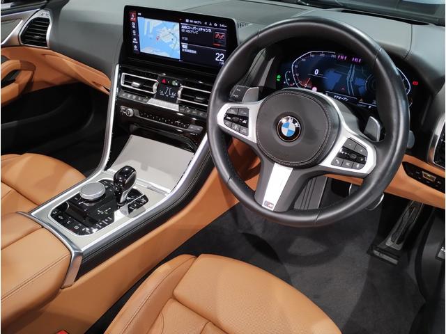 ８シリーズ ８４０ｉ　カブリオレ　エクスクルーシブ　Ｍスポーツ　後期モデル　コニャックレザーシート　全周囲カメラ　アクティブクルーズコントロール　衝突軽減ブレーキ　電動トランク　ＬＥＤヘッドライト　シートヒーター　ヘッドアップディスプレイ（41枚目）