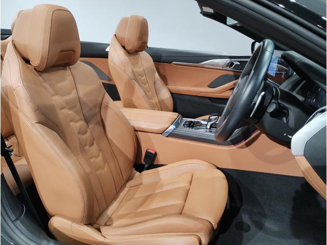 ８シリーズ ８４０ｉ　カブリオレ　エクスクルーシブ　Ｍスポーツ　後期モデル　コニャックレザーシート　全周囲カメラ　アクティブクルーズコントロール　衝突軽減ブレーキ　電動トランク　ＬＥＤヘッドライト　シートヒーター　ヘッドアップディスプレイ（44枚目）