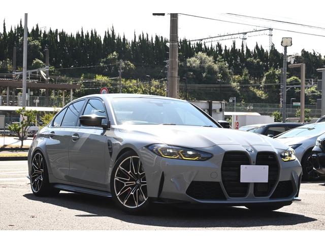 M3 M3セダン コンペティション ユーザー買取 禁煙 ハーマンカードン ローダウン 黒レザー M&Mマジカルリングバルブ フルセグTV 360カメラ 前後ドラレコ シートヒーター&ベンチレーション レーダークルーズ レーダー探知機(3枚目)