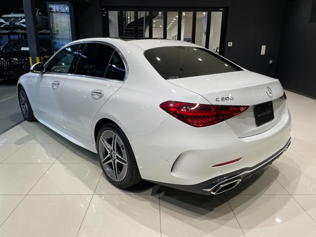 Cクラス C200アバンギャルド AMGライン AMGライン、レザーエクスクルーシブパッケージ、ベーシックパッケージ、パノラミックスライディングルーフ MBUXタッチパネルナビゲーション(7枚目)