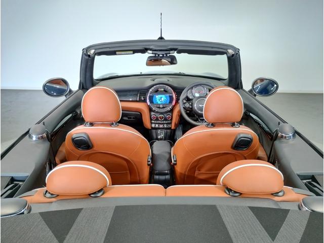 ＭＩＮＩ クーパーＳ　コンバーチブル　保証２年付・茶革・１オ－ナー・カメラＰＫＧ・ペッパーＰＫＧ・Ｙｏｕｒｓ幌・シートヒーター・追従クルーズコントロール・１８ＡＷ・バックカメラ・前後ＰＤＣ・衝突軽減・パーキングアシスト・ＥＴＣ・禁煙車（21枚目）