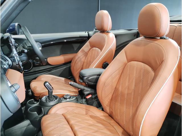 ＭＩＮＩ クーパーＳ　コンバーチブル　保証２年付・茶革・１オ－ナー・カメラＰＫＧ・ペッパーＰＫＧ・Ｙｏｕｒｓ幌・シートヒーター・追従クルーズコントロール・１８ＡＷ・バックカメラ・前後ＰＤＣ・衝突軽減・パーキングアシスト・ＥＴＣ・禁煙車（25枚目）