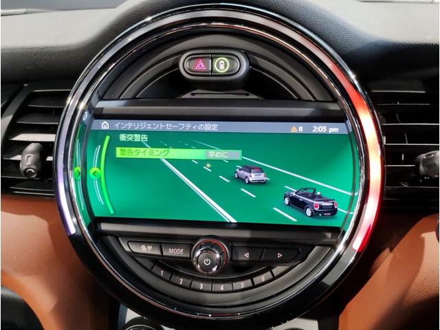 ＭＩＮＩ クーパーＳ　コンバーチブル　保証２年付・茶革・１オ－ナー・カメラＰＫＧ・ペッパーＰＫＧ・Ｙｏｕｒｓ幌・シートヒーター・追従クルーズコントロール・１８ＡＷ・バックカメラ・前後ＰＤＣ・衝突軽減・パーキングアシスト・ＥＴＣ・禁煙車（44枚目）