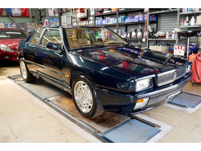 ギブリ 　２．８　マセラティ　ギブリ２最終モデル　ワンオーナー　整備記録１２回有　タイミングベルト　ステアリングラックブーツ左右　タイロッドエンドインナー左右　サスペンション前後左右　交換済み　コーンズ（32枚目）