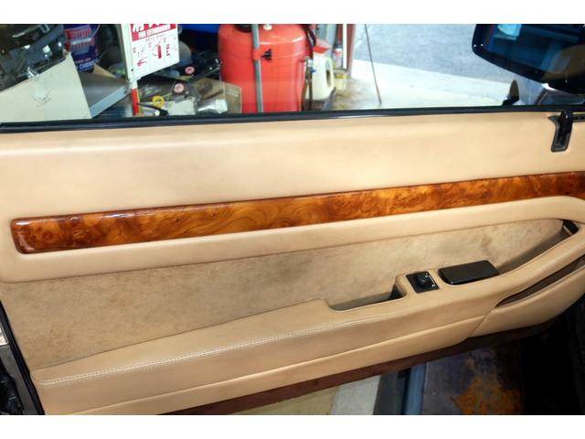 ギブリ 　２．８　マセラティ　ギブリ２最終モデル　ワンオーナー　整備記録１２回有　タイミングベルト　ステアリングラックブーツ左右　タイロッドエンドインナー左右　サスペンション前後左右　交換済み　コーンズ（36枚目）