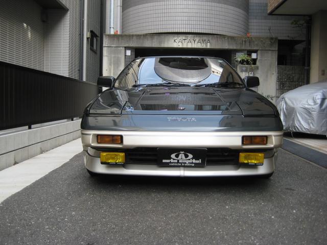 MR2 Gリミテッド 1オーナー ノーマル車 ノーマルルーフ 改造無 レストア無ボディオリジナルペイント 純正ホイル 純正カセットオーディオ 純正スポイラー 純正フォグランプ 純正マット 純正オプションオートエアコン(2枚目)