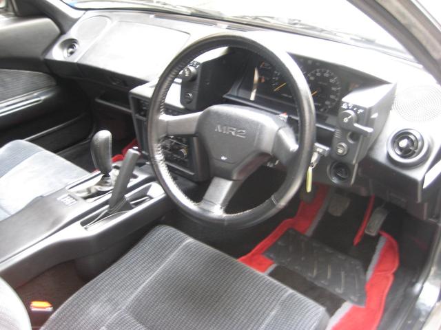 MR2 Gリミテッド 1オーナー ノーマル車 ノーマルルーフ 改造無 レストア無ボディオリジナルペイント 純正ホイル 純正カセットオーディオ 純正スポイラー 純正フォグランプ 純正マット 純正オプションオートエアコン(8枚目)
