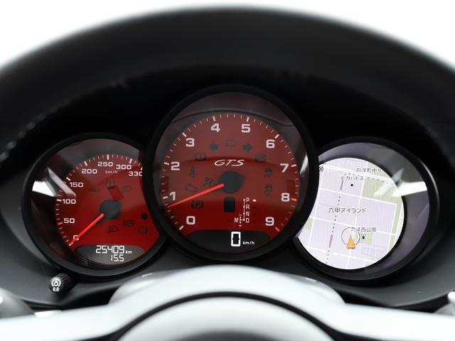 718ケイマン 718ケイマンGTS 4.0 オールレザーインテリア シートヒーター&シートベンチレーション BOSEサラウンド ブラッシュアルミインテリア レーンチェンジアシスト カラーメーター(ボルドーレッド)(12枚目)