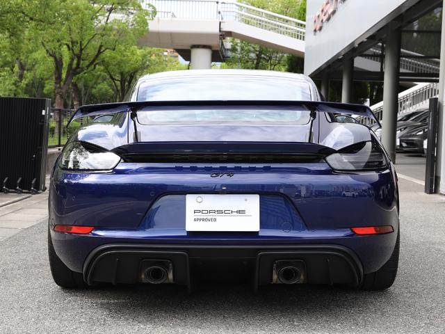 718ケイマン 718ケイマンGT4 スポーツクロノパッケージ パークアシスト+バックカメラ サテンブラックホイール 電動格納ドアミラー ペイントインテリアPKG ドアリリースレバー ブラック塗装(2枚目)