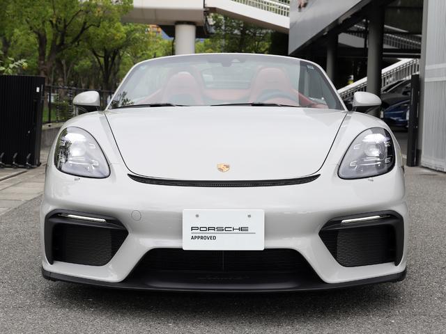 718スパイダー 718スパイダー PCCB LEDヘッドライト 18Wayアダプティブスポーツシート サテンプラチナ塗装ホイール BOSEサラウンド スパイダークラシックインテリアPKG オートエアコン スペシャルカラー(5枚目)