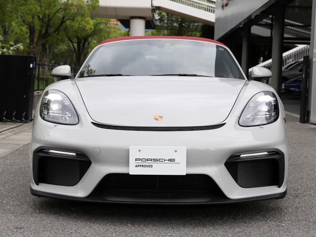 718スパイダー 718スパイダー PCCB LEDヘッドライト 18Wayアダプティブスポーツシート サテンプラチナ塗装ホイール BOSEサラウンド スパイダークラシックインテリアPKG オートエアコン スペシャルカラー(21枚目)