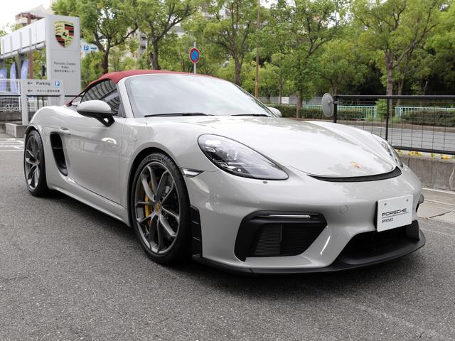 718スパイダー 718スパイダー PCCB LEDヘッドライト 18Wayアダプティブスポーツシート サテンプラチナ塗装ホイール BOSEサラウンド スパイダークラシックインテリアPKG オートエアコン スペシャルカラー(24枚目)