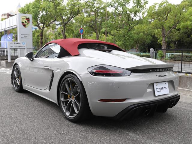 718スパイダー 718スパイダー PCCB LEDヘッドライト 18Wayアダプティブスポーツシート サテンプラチナ塗装ホイール BOSEサラウンド スパイダークラシックインテリアPKG オートエアコン スペシャルカラー(45枚目)