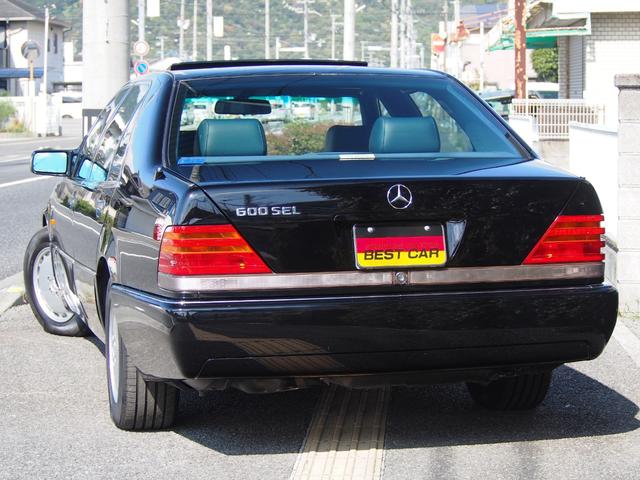 Sクラス 600SEL 正規輸入車・DOHC48バルブV型12気筒エンジン・エンジンハーネス純正新品交換済み・本革・サンルーフ・純正Beckerデッキ・純正16インチアルミ(14枚目)