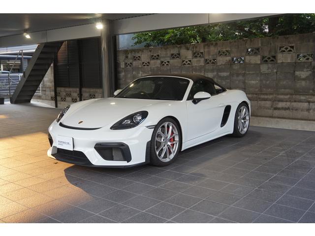 718スパイダー 22モデル 新車保証継承 PDK(3枚目)