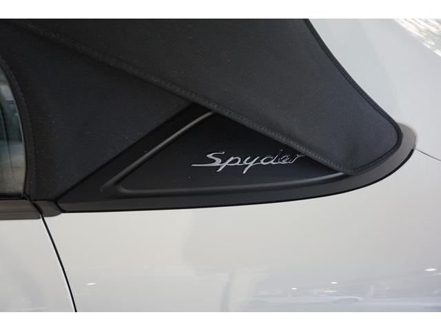 718スパイダー 22モデル 新車保証継承 PDK(10枚目)