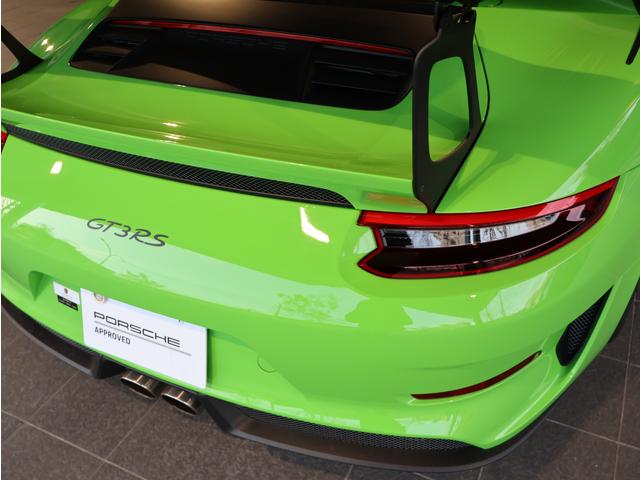 ９１１ ＧＴ３　ＲＳ　ＰＤＫ　認定中古車保証　ＰＣＣＢ　フロントリフト（9枚目）