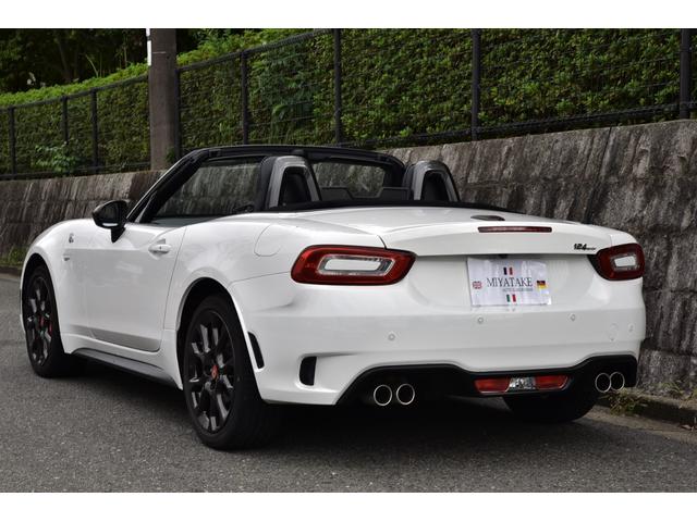 アバルト124 スパイダー ベースグレード ユーザー様買取車 純正ナビ フルセグTV バックカメラ シートヒーター(7枚目)