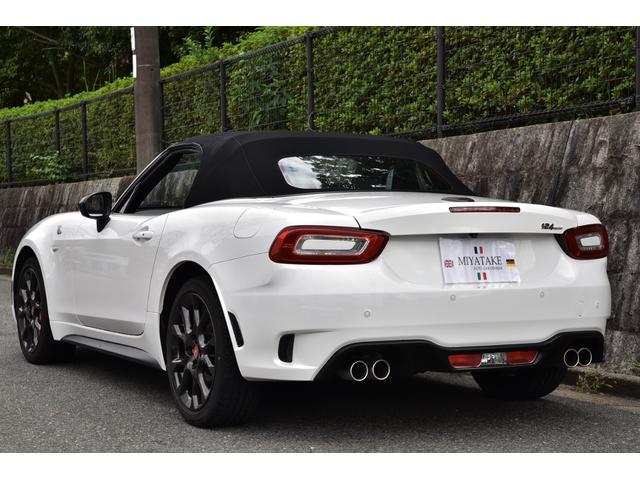 アバルト124 スパイダー ベースグレード ユーザー様買取車 純正ナビ フルセグTV バックカメラ シートヒーター(12枚目)