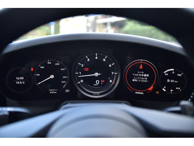 ９１１ ９１１カレラ　弊社管理顧客様仕入れ　屋内保管　サンルーフ　スポクロ　スポエグ　シートヒーター　ベンチレーション　３６０°カメラ　レーダー　ドラレコ　デジタルインナーミラー　黒革シート（14枚目）