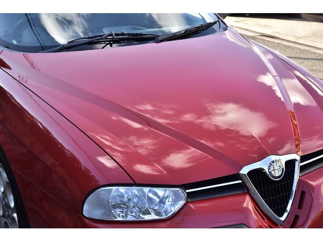 アルファ１５６ ２．５　Ｖ６　２４Ｖ　弊社顧客様下取り車　黒革シート　６ＭＴ　デジタルインナーミラー（25枚目）