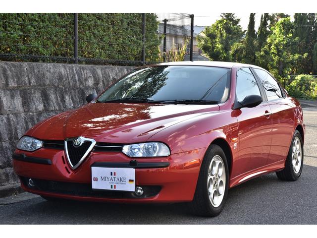 アルファ１５６ ２．５　Ｖ６　２４Ｖ　弊社顧客様下取り車　黒革シート　６ＭＴ　デジタルインナーミラー（37枚目）