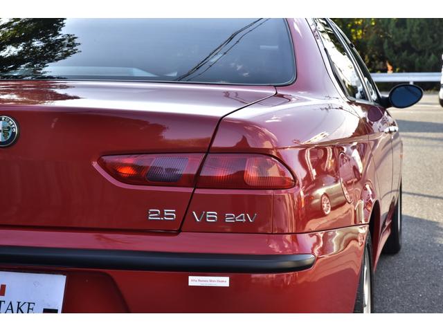 アルファ１５６ ２．５　Ｖ６　２４Ｖ　弊社顧客様下取り車　黒革シート　６ＭＴ　デジタルインナーミラー（41枚目）