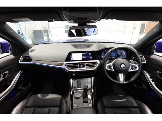 ３シリーズ ３３０ｅ　Ｍスポーツエディションジョイ＋ハイラインＰ　リアタイヤ２本新品交換　コンフォートパッケージ　黒革　ＡＣＣ　全周囲カメラ　ワイヤレスチャージ　ワンオーナー　オートトランク　電動シート　純正１８ＡＷ　純正ナビ　レーンチェンジウォーニング（5枚目）
