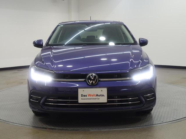ポロ TSIスタイル VW認定中古車 純正ナビ 置くだけ充電 パークアシスト BSM LEDヘッドライト クルーズコントロール ETC 純正アルミホイール(4枚目)